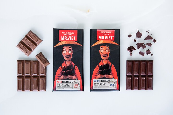 Socola Sữa Mr.Viet 60g – Milk Chocolate Mr.Viet 60g