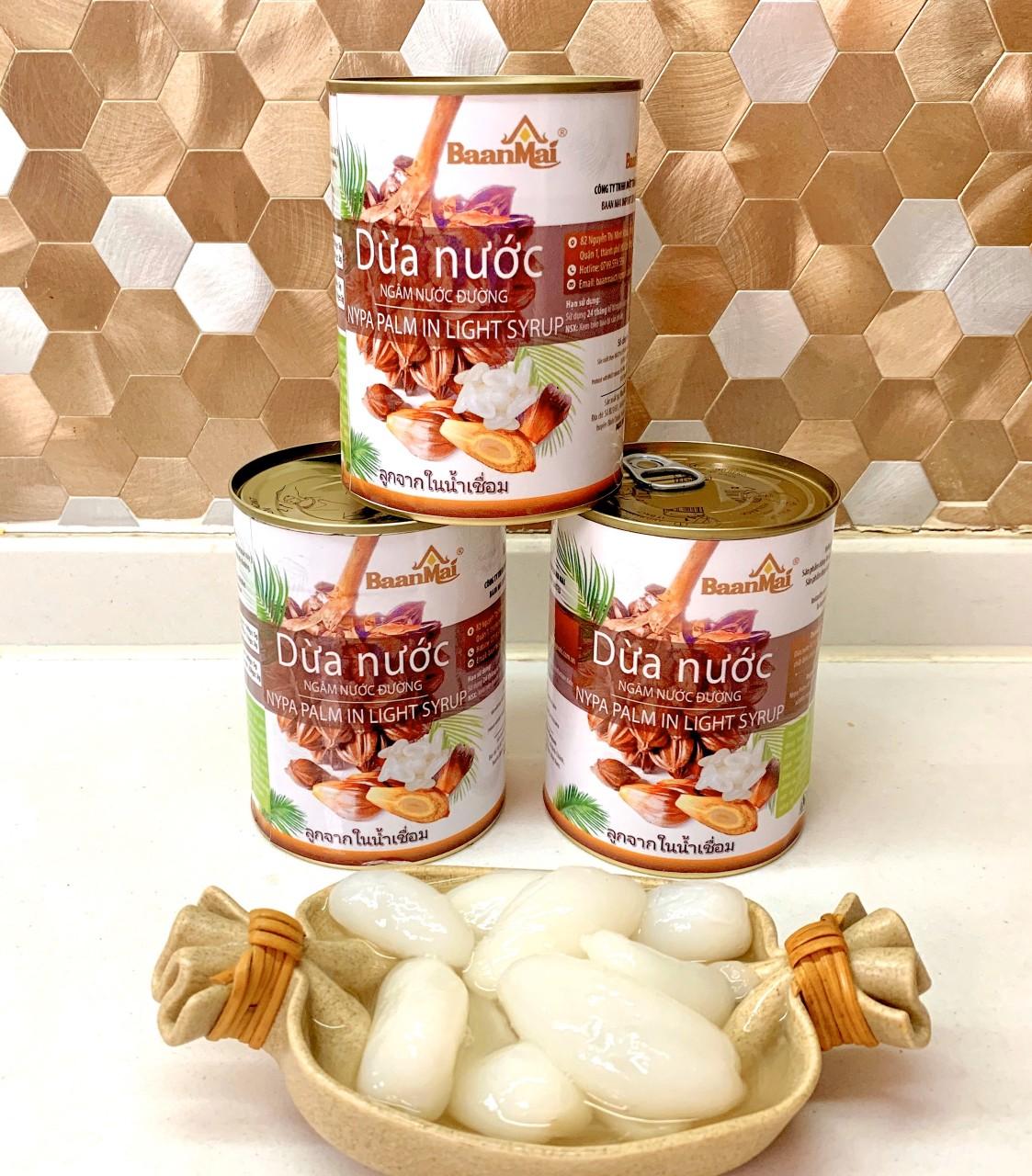 Dừa Nước Ngâm Nước Đường BaanMai - Nguyên liệu pha chế, Làm nước ...