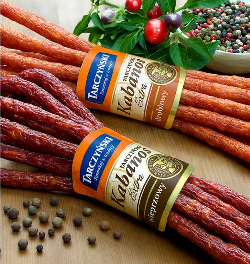 Xúc xích khô Ba Lan Kabanos Thượng hạng - gói ~250-270g - thucphamplaza.com