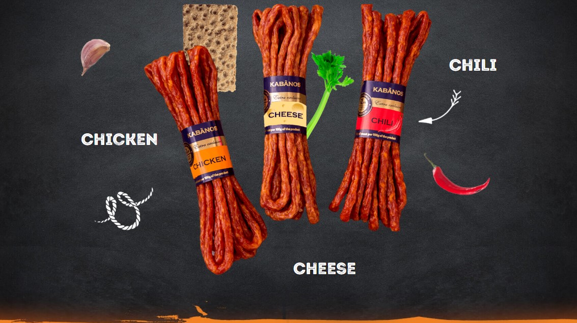 Колбаски Ремит Kabanos Chicken сырокопченые 70 г купить с доставкой по выгодной цене - СберМаркет