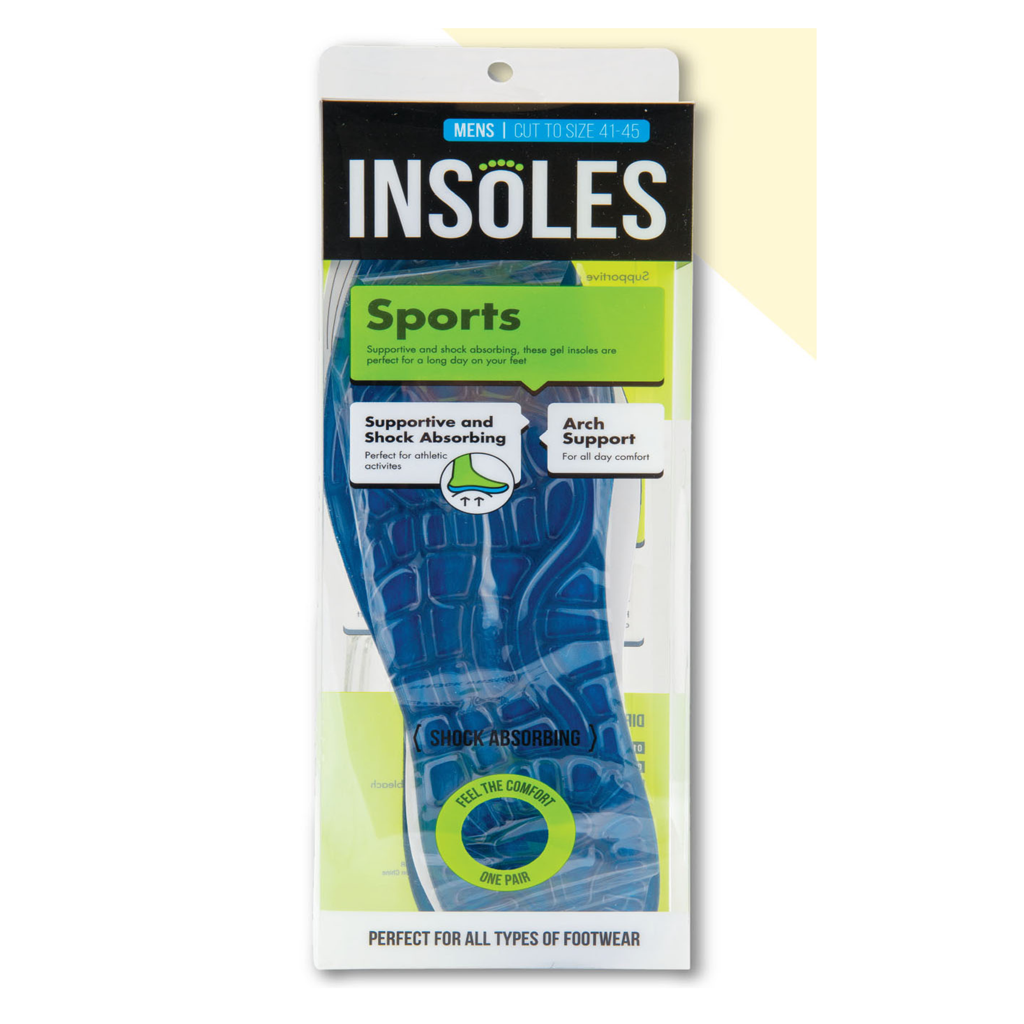 Miếng lót giày thể thao nam size 41-45 UBL AG2954