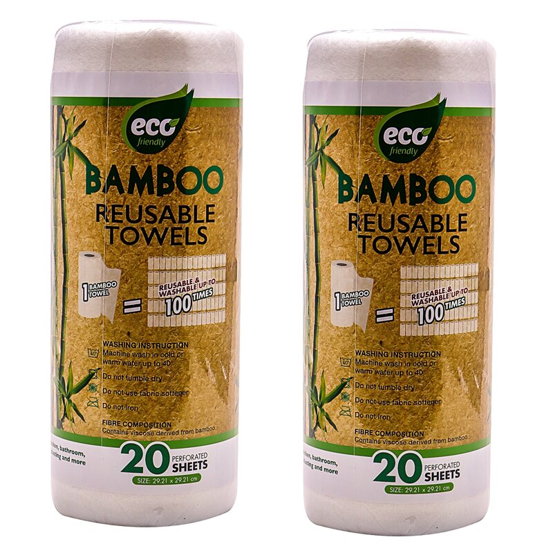 Nơi bán Khăn trúc tái sử dụng 20 tờ Uncle Bills BP0114 (Trắng) giá rẻ nhất tháng 12/2020