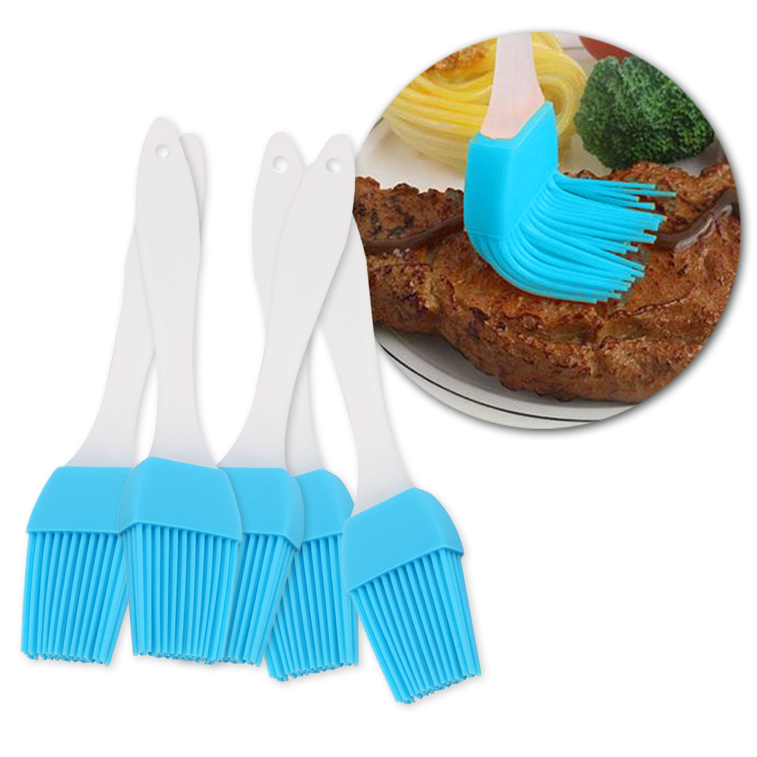 Cọ Chổi Quét Silicone Làm Bếp Nướng Bánh Phết Thịt Nướng BBQ Gia Vị Đắp Mặt Nạ | Lazada.vn