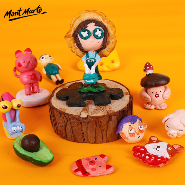 Đất sét Mont Marte, Premiium Air Hardening Modelling Clay Mont Marte – Họa cụ HAMI