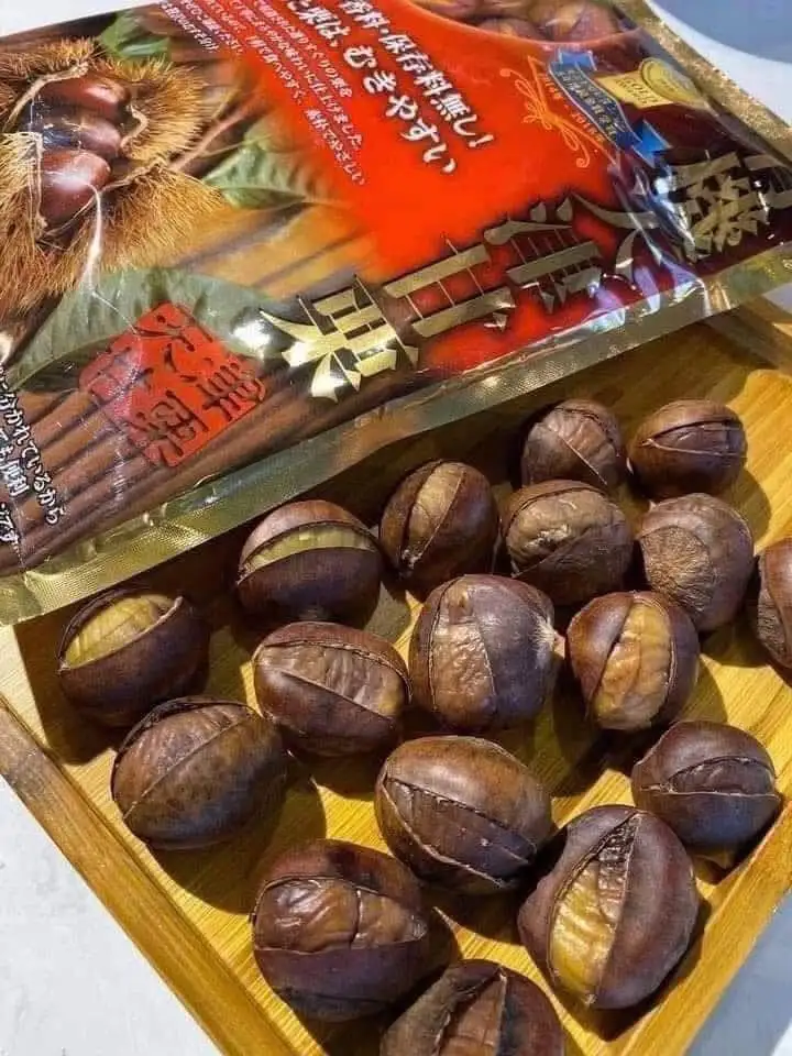 Hạt Dẻ Hữu Cơ Hấp Nguyên Vị Oehserka 260g – Organic Roasted Chestnuts